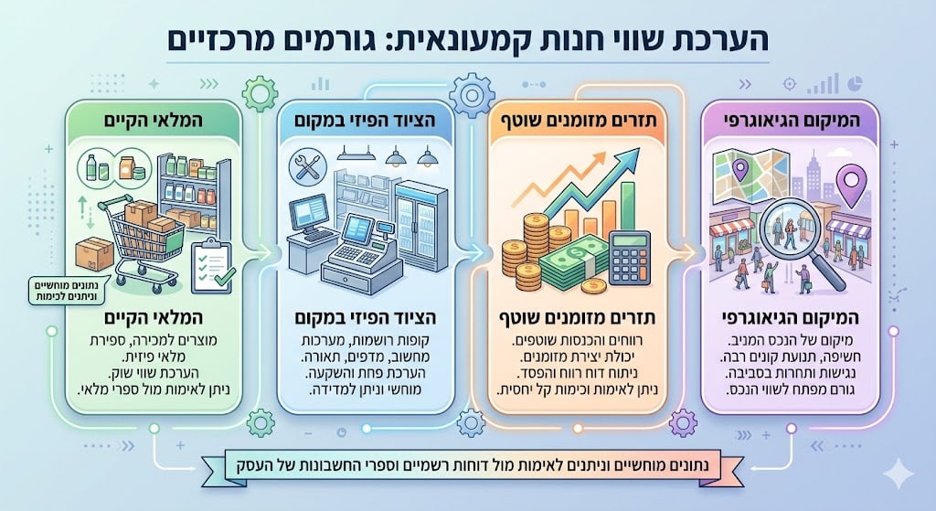 הערכת שווי חנות
