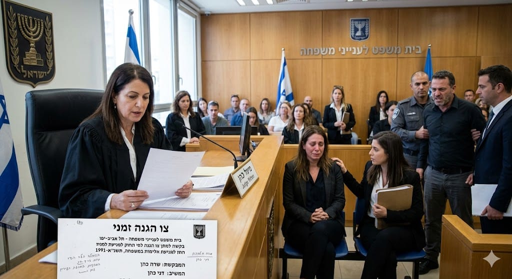 צו הגנה זמני בגירושין